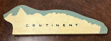 Vintage SIFO Magnetic Wood Puzzle Piece CONTINENT Antarctic World Map Replace picture