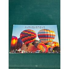 Albuquerque International Balloon Fiesta Postcard Chrome Divided picture