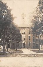 J36/ Sturgis Michigan RPPC Postcard c1910 High School Building 274 picture
