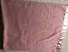 Kenwood Cralo  Rose 100% Pure Wool 74”x 90”  Blanket Vintage USA picture