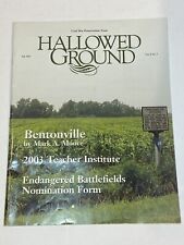 Hallowed Ground Magazine 2003 Civil War Preservation Trust Bentonville Antietam picture