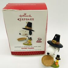 HALLMARK 12 Months of Fun ornament - Giving Thanks - 4th in series picture