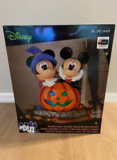 Disney Halloween Mickey and Minnie Pumpkin greeter | Costco picture