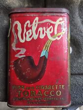Vintage Velvet tobacco tin Liggett & Meyers Tobacco Co. Empty Circa 1910 picture