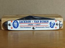 Vintage Novelty Knife Co. JACKSON - VAN BUREN, 7th President, Presidents Knife picture