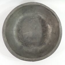 Antique Pewter Hammered Bowl 8 1/4 x 2