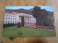 Robert E. Lee Hall Postcard Black Mountain, NC VTG picture