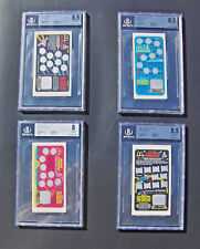 McDonalds Atari 1982 Space Themed VINTAGE VERY RARE BECKETT 8-8.5 Graded Cards picture
