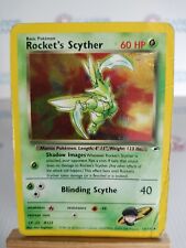Pokemon Card Rocket's Scyther 13/132 Holo Rare Gym Heroes (16) picture