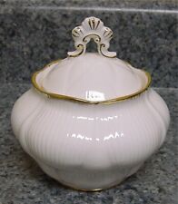 Royal Albert Bone China Cream Color Gold Trim Sugar Bowl w/lid Gorgeous England picture