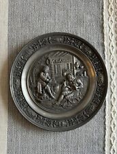 Antique Pewter Wall Plate | SKS picture