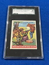 1947-48 Goudey Indian Gum Non Sports Graded Card SGC 4 #31 picture