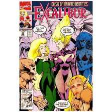 Excalibur #46  - 1988 series Marvel comics VF+ Full description below [r. picture