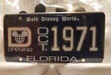 WDW Limited Release Pin License Plate Opening Day Florida Project Event 2011 picture