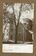 Evansville,WI Wisconsin, First Baptist Church used 1911 picture