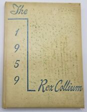 1959 Rex Collium Boswell Pennsylvania High School Yearbook - Sticky on Back picture