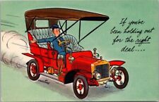 Car Dealer Advertising Postcard 