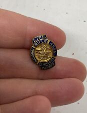 NRA Life Member Pin Back National Rifle Association of America Lapel Hat Vintage picture