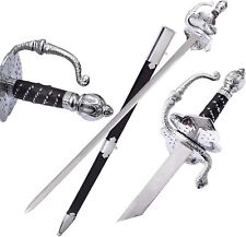 Handmade Marvelous Spanish Zorro Rapier Sword Musketeer Sword & Scabbard picture