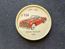 1962 Jell-O History of the Auto Coin # 154 Nash Healey 1952 (VG) picture