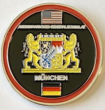 USMC MSG-D Marine Security Guard Detachment Munich, Germany Challenge Coin picture