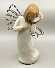 Willow Tree Demdaco Thinking of You Angel Girl With Shell 2004 Susan Lordi 5in. picture