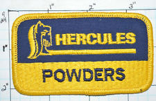 HERCULES POWDERS RELOADER AMMO 1912 - 2008 ADVERTISING LOGO PATCH picture