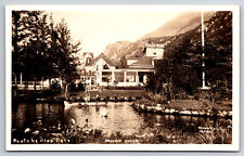 A717 Vintage Postcard RPPC Pullen House Skagway Alaska Ma Haririet Ran The Hotel picture