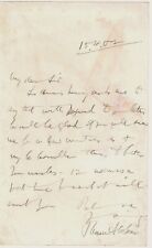 Bram Stoker (1847-1012), author of Dracula (1897), Autograph Letter Signed picture