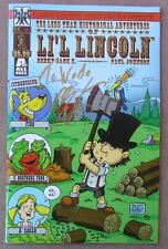 Signed #1 The Less Than Historical Adventures of Li’l Lincoln Comic Benny Jack K picture
