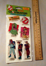 VINTAGE 1986 THE REAL GHOSTBUSTERS PUFFY STICKERS HENRY GORDY INTERNATIONAL New picture