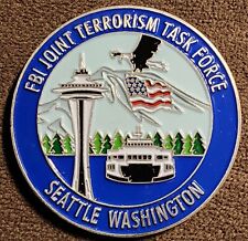 FBI Joint Terrorism Task Force Seattle Washington Challenge Coin picture