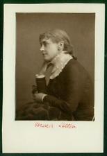 S11, 033-09, 1870s, Mounted Photo, Marie Litton, English Actress, (1846-1884) picture
