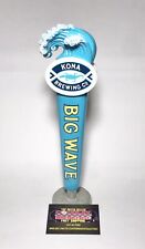 Kona Brewing Big Wave Golden Ale Logo Hawaii Beer Tap Handle 11.5” Tall Nice picture