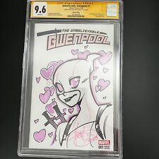 Unbelievable Gwenpool #1 CGC SS 9.6 - Signed And Sketched By Mirka Andolfo picture
