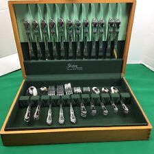 STAINLESS ONEIDA vintage MCM set CUSTOM Craft 60 pcs THOR OHS103  Service for 12 picture