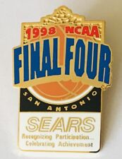 San Antonio 1998 NCAA Final Four Basketball Sears Pin Badge Authentic Rare (C5) picture