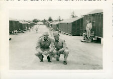 1942 WWII US Army Fort Jackson, SC  Photo tar paper barracks picture
