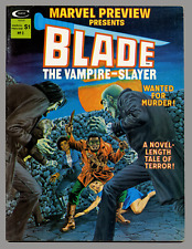 MARVEL PREVIEW PRESENTS #3  BLADE THE VAMPIRE SLAYER picture