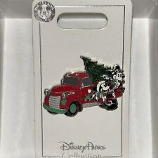 Disney 2019 Merry Christmas Tree Truck Santa Mickey & Minnie Pin picture