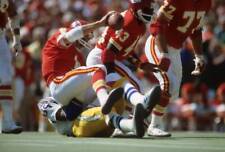 Football Kansas City Chiefs Qb Bill Kenney In Action 1980s Old Football Photo picture