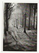 STEPS OF MONTMARTRE PARIS 1936 PHOTO BY BRASSAI POSTCARD picture