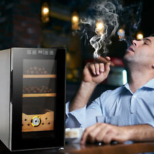 25L Electric Cigar Humidor LED Digital Display 150 Counts Cigar Storage Cabinet picture