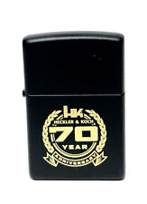 70th Anniversary Heckler Koch HK Black Matted ZIPPO LIGHTER HK P7 VP9 Limited picture
