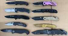 Lot of 10 TSA Confiscated SMITH AND WESSON EDC M&P SWAT Pocket Knives picture