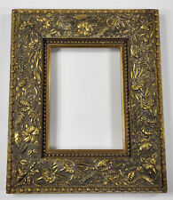 Antique Gilt Wood Ornate Picture Frame Victorian Aesthetic Small fits 5.75