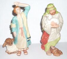 Hallmark Keepsake 2000 The Shepherds Blessed Nativity 2-Piece Set Ornament picture