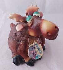 2007 Moose Bobblehead &Tail Wobbler Tim Twinkler Collection By Exhart (A) picture