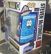 Funko Pop South Park Excl. Steven McTowlie 41 HAND PAINTED Artwork Sketched Box picture