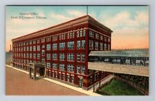 Chicago IL-Illinois, General Office Swift & Company, Antique, Vintage Postcard picture
